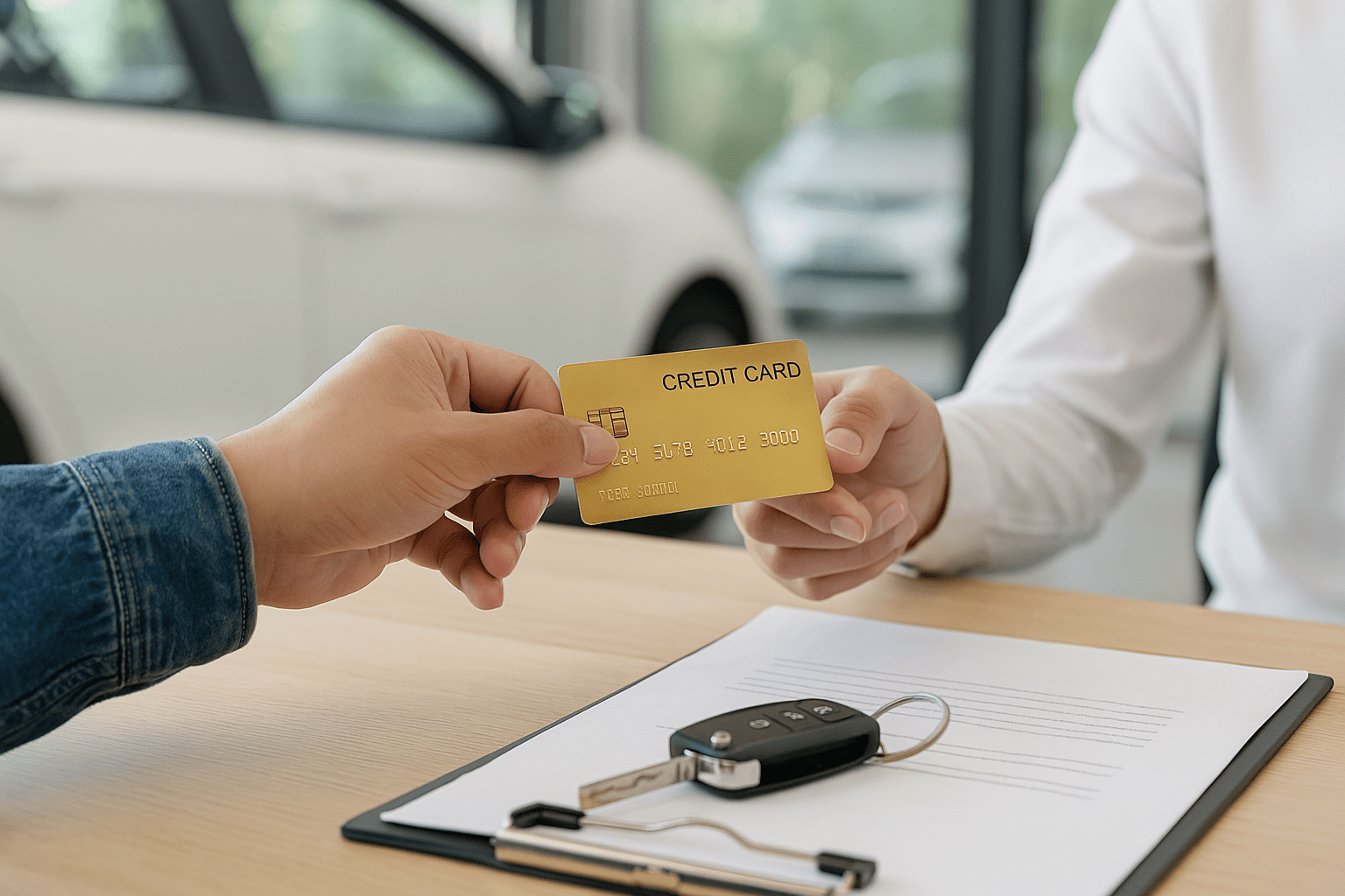 creditcard nodig voor een huurauto